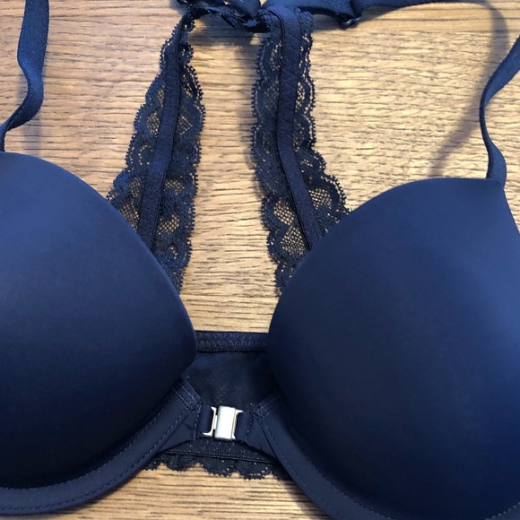 Aerie Front Closure Racerback Lace Lined Bra - Picture 2 of 5